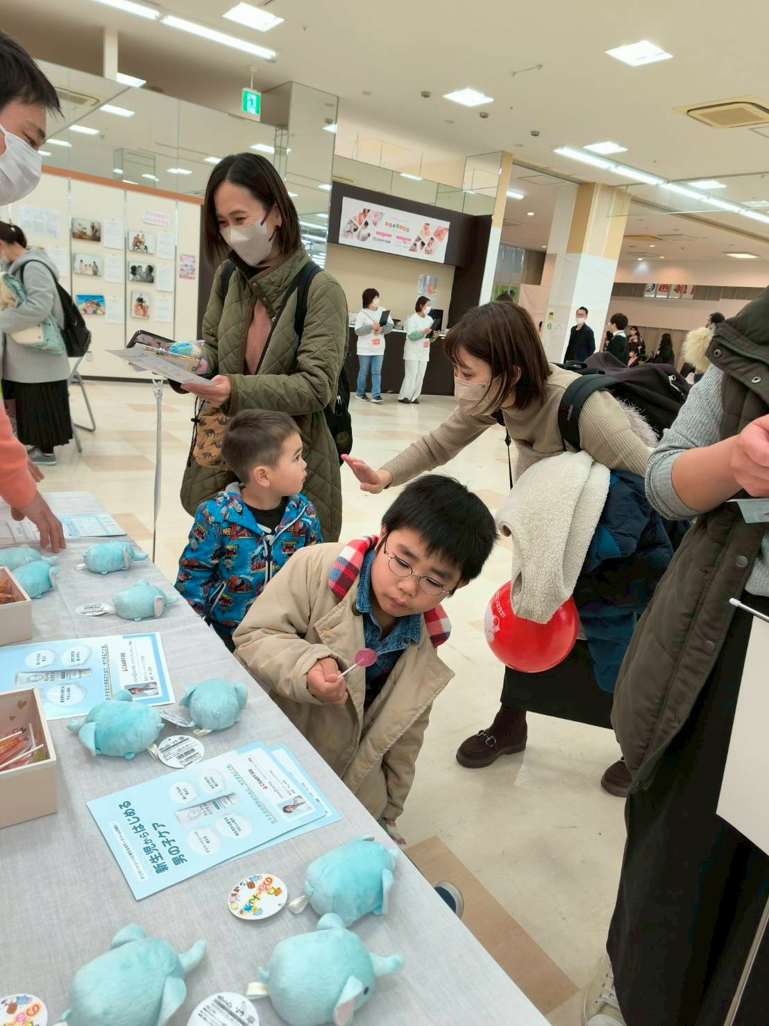 「親と子の健康応援ひろば」に出展いたしました