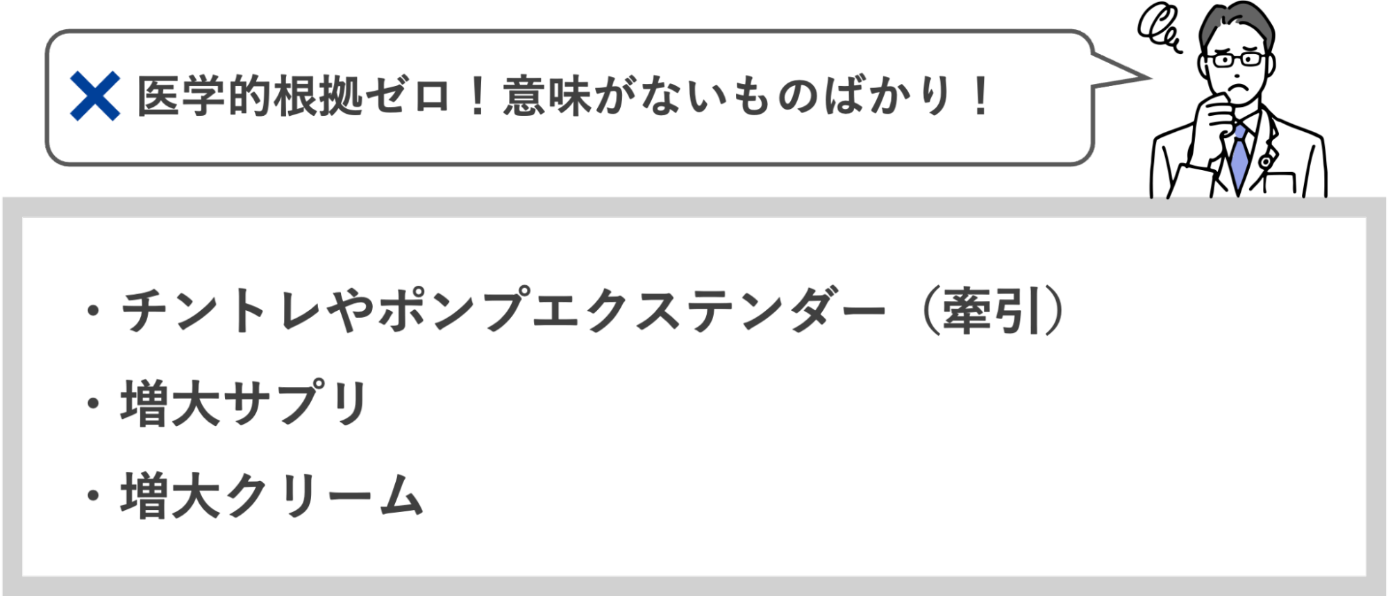 医学的根拠がゼロな無意味な方法の一覧